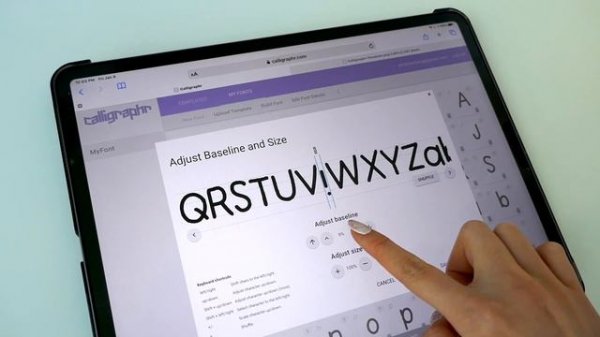 how to make your own font + import into goodnotes ⌨️