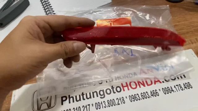 Đèn phản quang cản sau, ba đờ sốc sau xe Honda CRV 2013-2015 смотреть онлайн