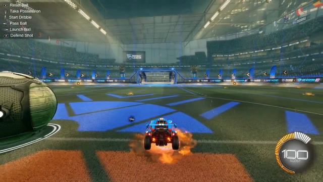 How to Half Flip in Rocket League! смотреть онлайн
