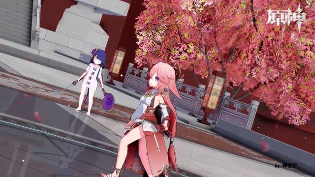 【Genshin Impact MMD／4K／60FPS】Yae Miko 「FBI EDITION」【大喜】 смотреть онлайн