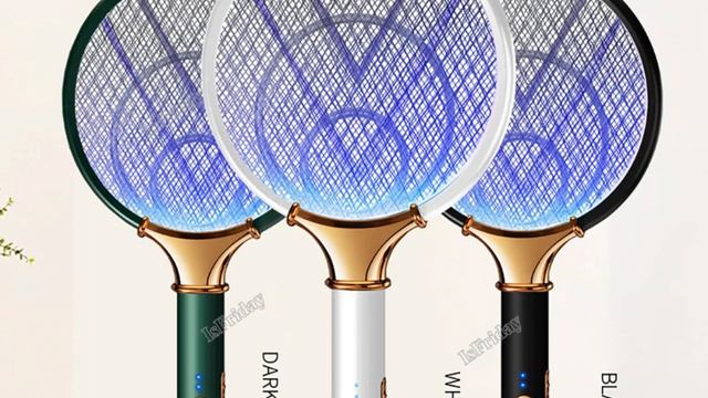 1005005681068440 1200mAh Electric Mosquito Swatter LED Rechargeable Anti Fly Bug Zapper