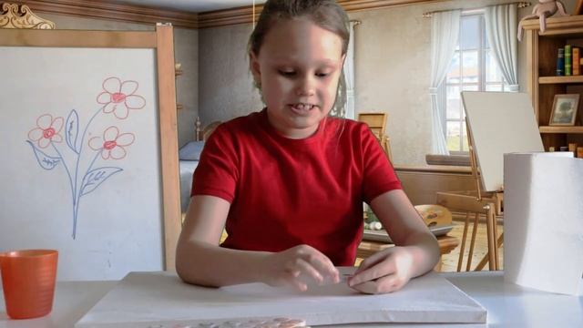 РИСУЕМ КАРТИНУ- НАСТОЯЩИЙ ШЕДЕВР С КОТЕНКОМ / Домашнее творчество и эксперименты смотреть онлайн