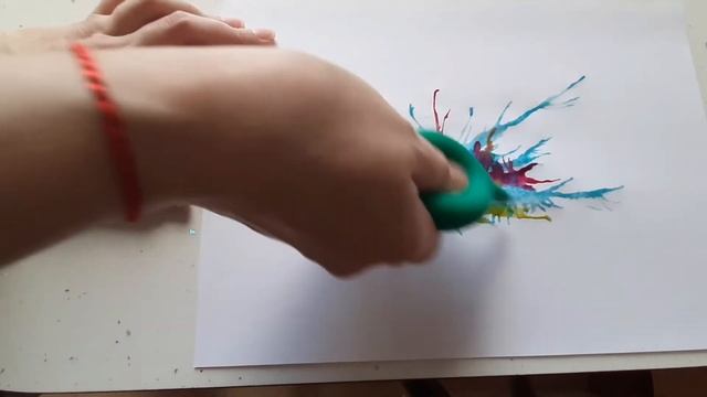 Просто идея. Краски и детская клизма. смотреть онлайн