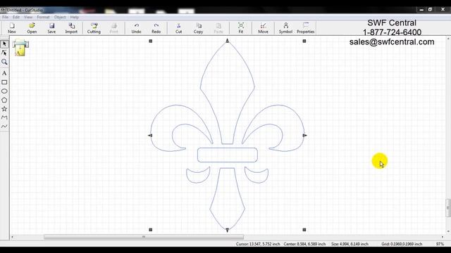 Roland Cut Studio - Importing a JPG - Video 2 смотреть онлайн