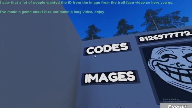 Troll Face Image Id Roblox/Codes For Roblox смотреть онлайн