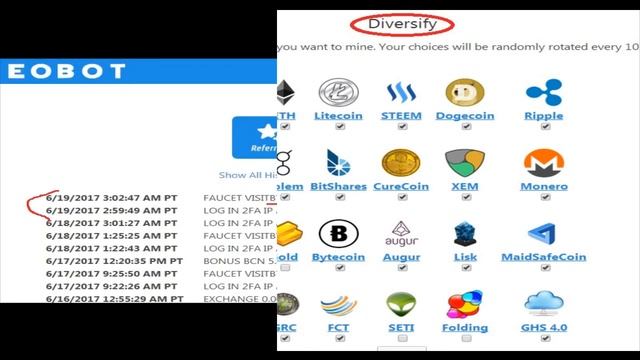 Пока так ... ...проект EOBOT! Какие криптовалюты выгодно майнить смотреть онлайн