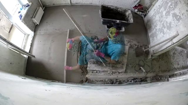 Заливка стяжки смотреть онлайн