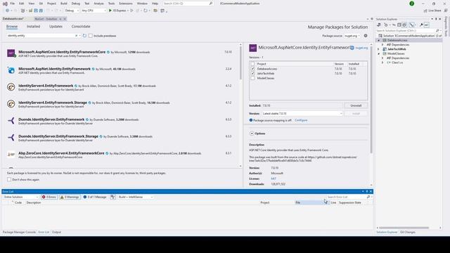 Asp.Net Core 7 Web Application Part 2 with SQL Server Database. смотреть онлайн