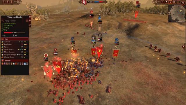 Fire vs Fury - Chaos Dwarfs vs Khorne // Total War: WARHAMMER 3 смотреть онлайн