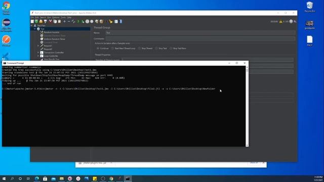 JMeter Tutorial - 13 - How to run JMeter from command line? Non GUI - HTML Report Generation смотреть онлайн