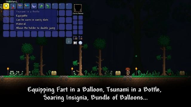 Terraria - 1.4 Maximum jump height (to the space and beyond!) смотреть онлайн