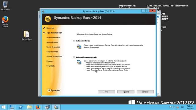 Symantec Backup Exec - Instalación en Windows Server 2012 R2 смотреть онлайн