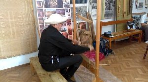 Плетение циновок: мастер класс Замудина Гучева