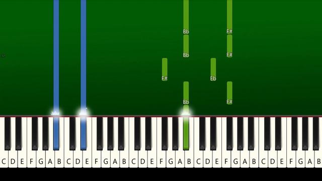 Napoleon's Piano - EASY Piano Tutorial