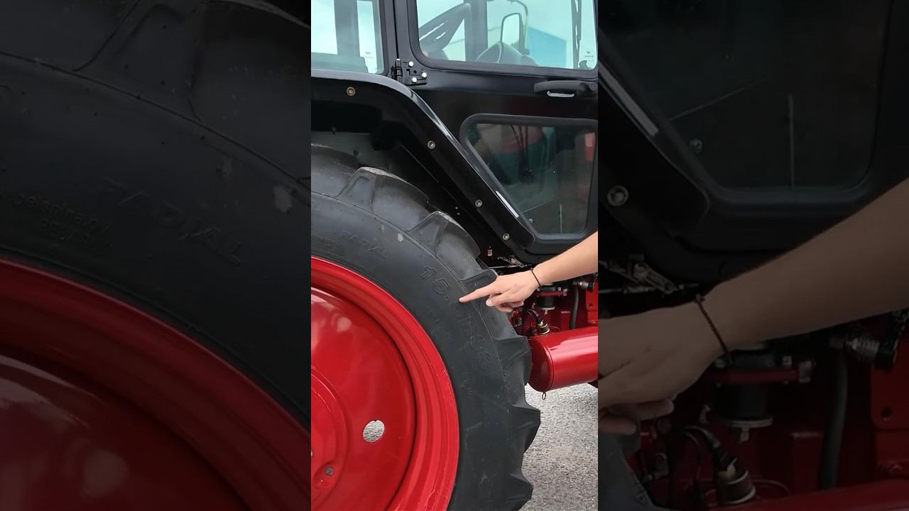 Какая резина на новом Беларус-82.3? #фермер #tractor #новыйбеларус #shorts смотреть онлайн