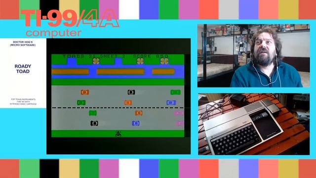 SACAPEV E:22 Roady Toad TI-99/4a смотреть онлайн