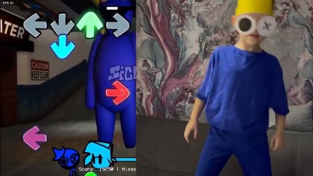 Синий радужный друг - пародия. Roblox Rainbow Friends смотреть онлайн