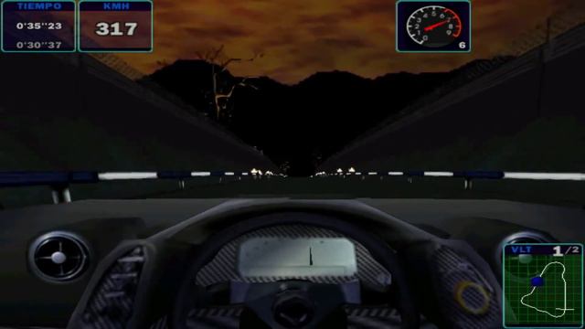 Need For Speed: High Stakes - McLaren F1 GTR Speed Test смотреть онлайн