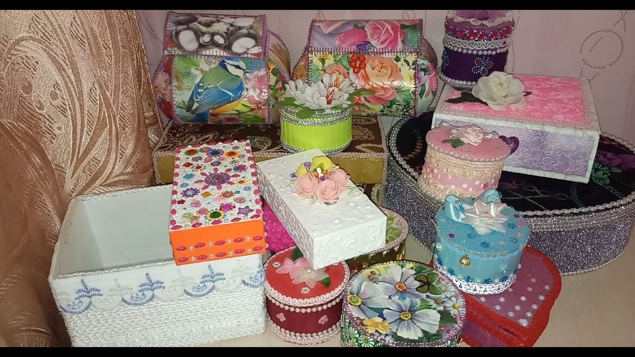 Шкатулки в моем доме/шкатулки своими руками смотреть онлайн