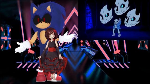 [Sonic.exe & Chara React] Stronger than You - Chara's Response (Undertale Animation Parody) смотреть онлайн