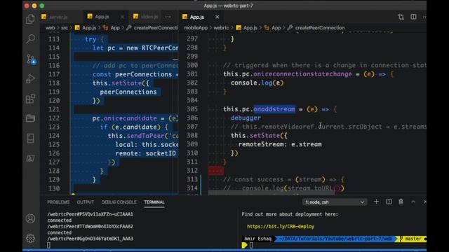 WebRTC Let's learn together (ReactNative, Rooms, 1:N) - Part 7 смотреть онлайн