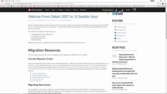 From Delphi 2007 to 10 Seattle: Easy! - Jim McKeeth смотреть онлайн