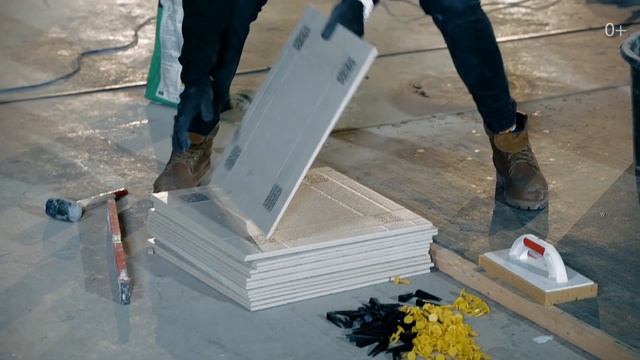 Как правильно класть напольную плитку. Самый простой способ работы с плиткой смотреть онлайн