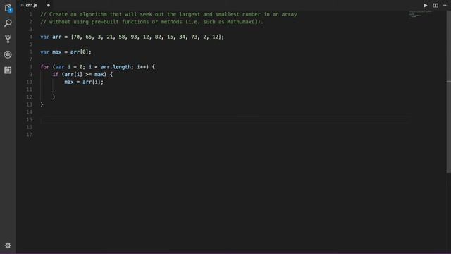 Coding Puzzle #1 - Find Max & Min Numbers in Array смотреть онлайн