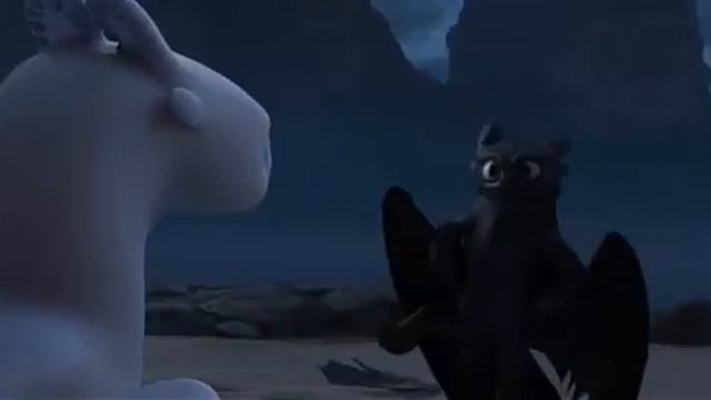 Беззубик и Дневная Фурия-Половина