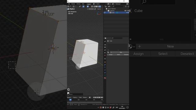 Размеры в Blender смотреть онлайн