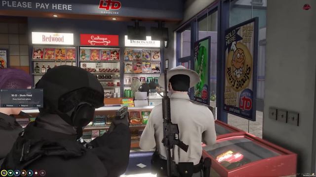 RC Cop Car Annoys Players In Gta 5 Rp смотреть онлайн