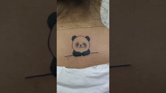 panda tattoo design. смотреть онлайн