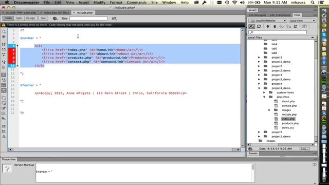 PHP for Repeating Web Elements смотреть онлайн