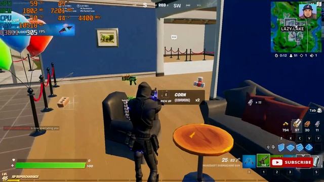 Fortnite Performance Mode Test Ryzen 5 3600 RTX 2060 / 1080p смотреть онлайн