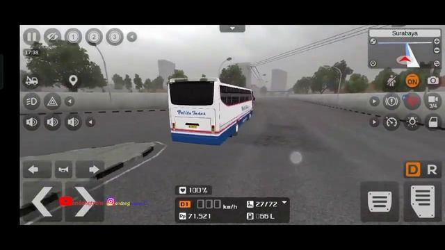 MOD PELITA INDAH NON AC | BUS SIMULATOR INDONESIA смотреть онлайн