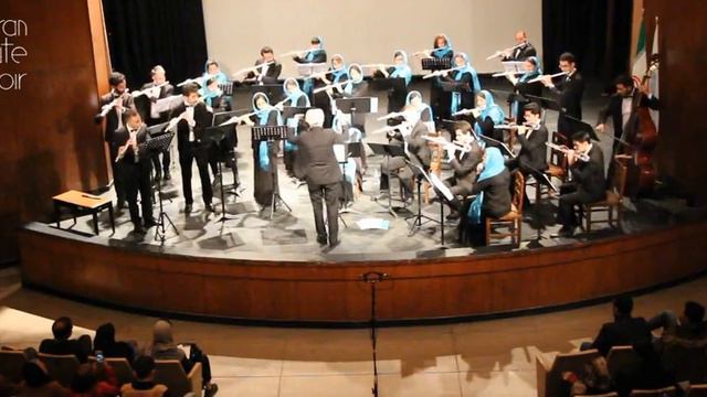 Tehran Flute Choir, L.Jenkins Palladio смотреть онлайн