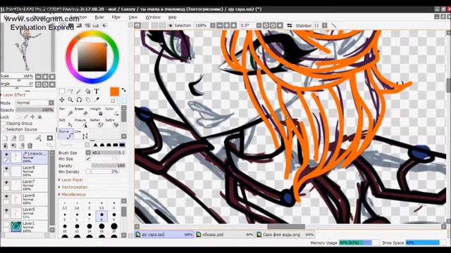 Winx Club OC | Sara Tentogrisonix - Fan Transformation | SpeedPaint смотреть онлайн