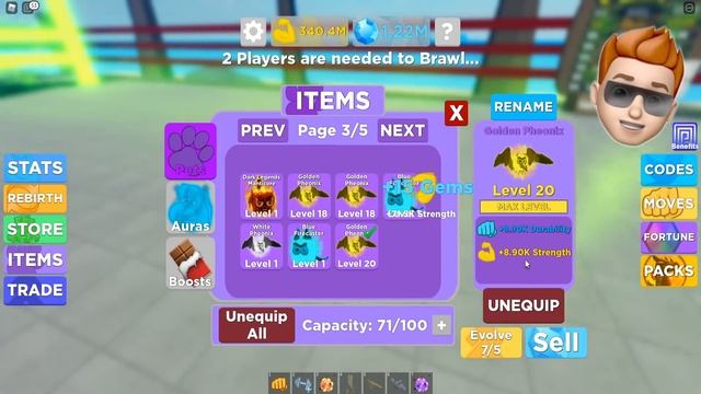 ПРОКАЧАЛ 300 МИЛЛИОНОВ СИЛЫ и СТАЛ САМЫМ СИЛЬНЫМ на СЕРВЕРЕ! Muscle Legends Roblox смотреть онлайн
