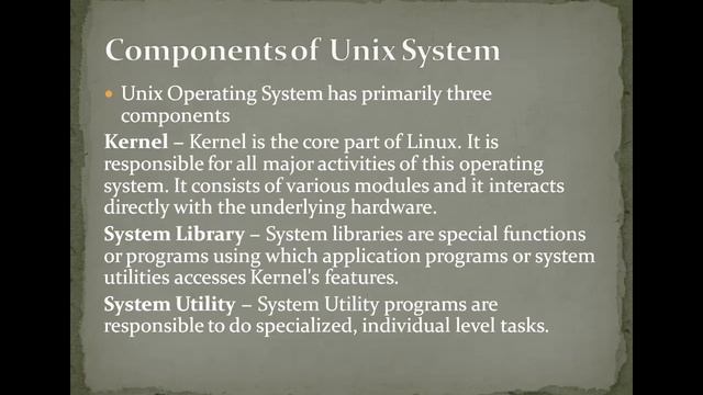 Video lecture by Mr.Saket Jain on UNIX смотреть онлайн