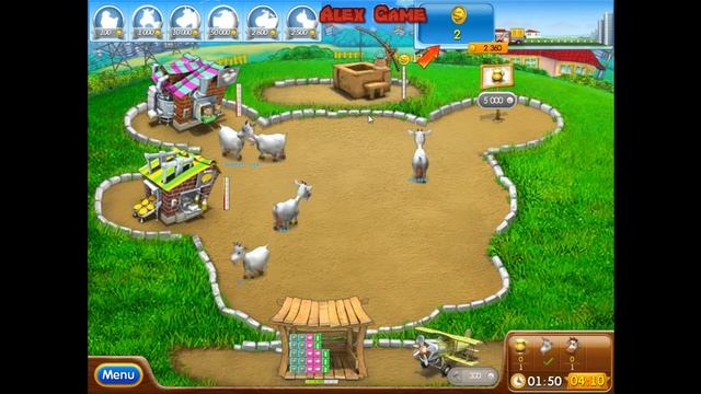 Farm Frenzy Pizza Party only GOLD Sour Cream street 1 (lvl 31) Веселая ферма Печем пиццу Сметанная смотреть онлайн