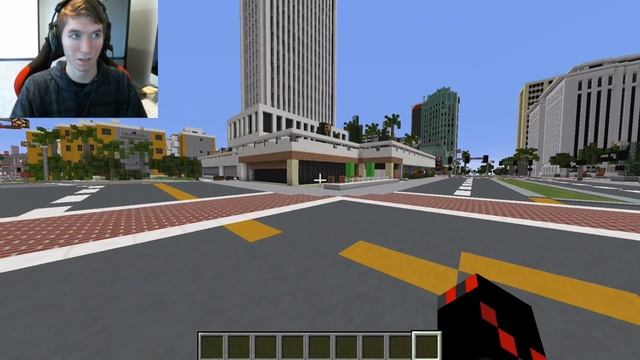 GTA 5 Los Santos in Minecraft! Minecraft Map Showcase смотреть онлайн