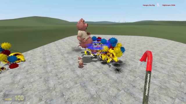 Nightmare 500k Rainbow Friends Pack 3 VS ALL DARK DECEPTION in Garry's Mod! смотреть онлайн