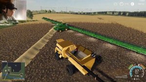 Farming Simulator 19 - Чудо жатка #Посмотрим
