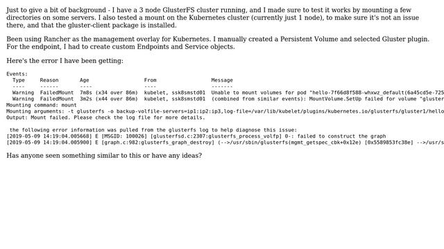 Problems mounting GlusterFS when starting up pod (in Kubernetes) (2 Solutions!!) смотреть онлайн