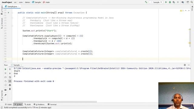 CompletableFuture thenApply thenCombine and thenCompose смотреть онлайн