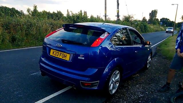 Focus ST 3, Bluefin Stage 2. Stock Exhaust with Decat, Now with more pops! смотреть онлайн