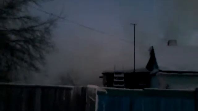 Так загозовывает целый район в районе Рынка в Караганде печь Бизнес центра Восток. смотреть онлайн