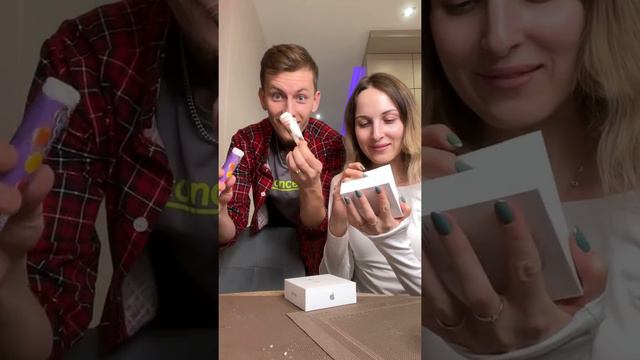 Обмен подарками на 14 февраля🙈 показать что было в ракушке ?❤️ смотреть онлайн
