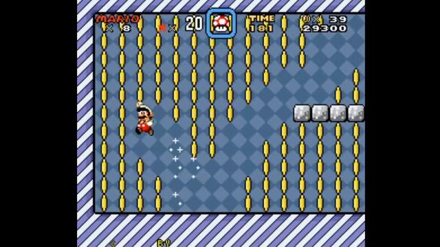 Super Mario World Zone 2 SNes plataform game смотреть онлайн