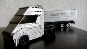 Lego tesla semi truck